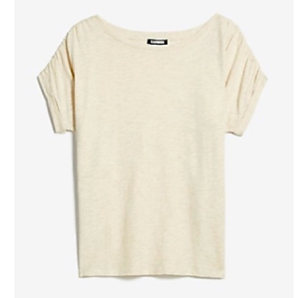 Express Ruched Sleeve Top